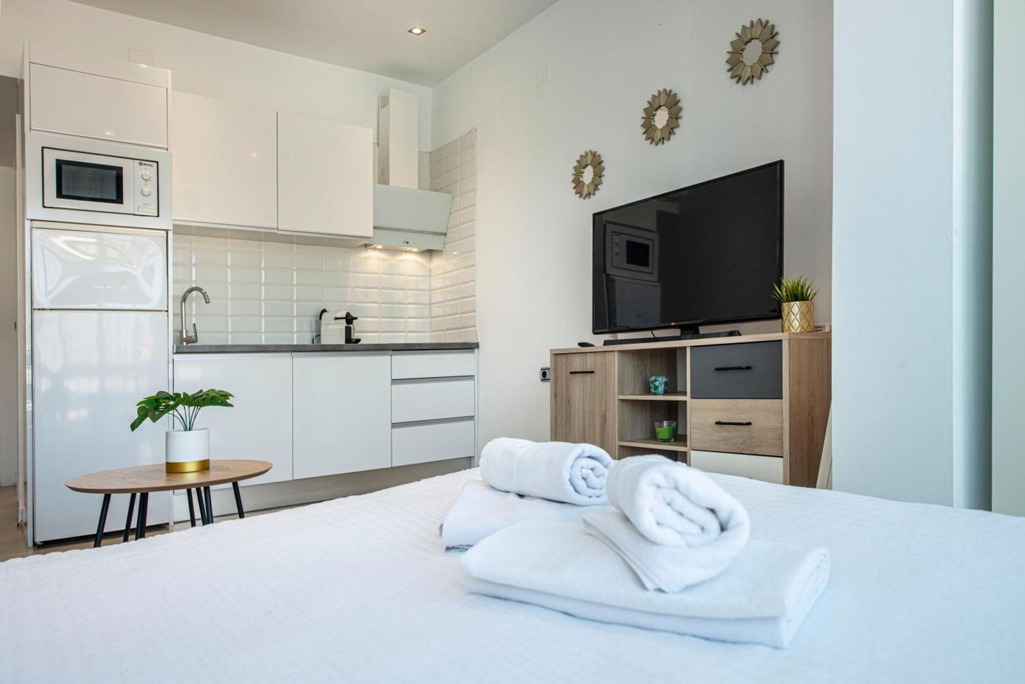 Estudio En Con Piscina Appartement *